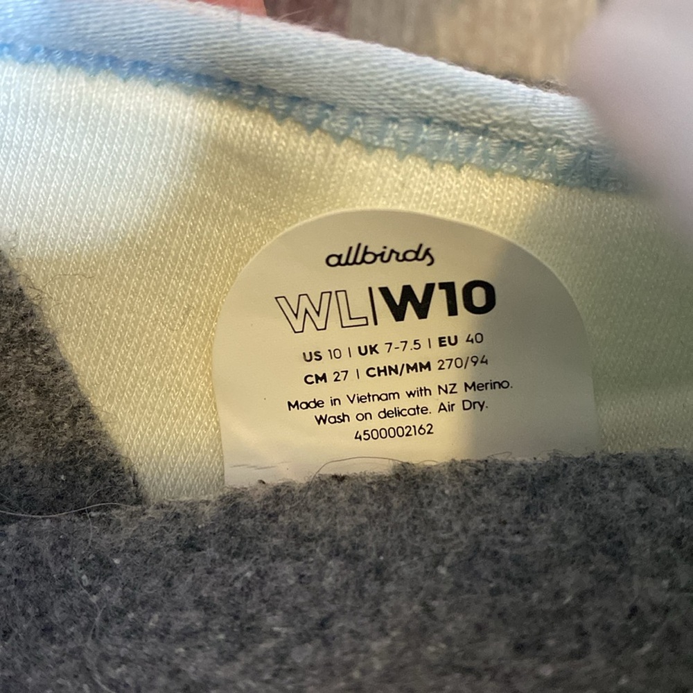 Allbirds Wool Woven Lounger in Light Blue - Picture 8 of 8